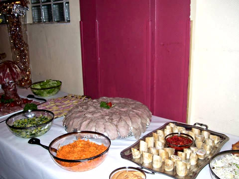 Viande, volaille et salades